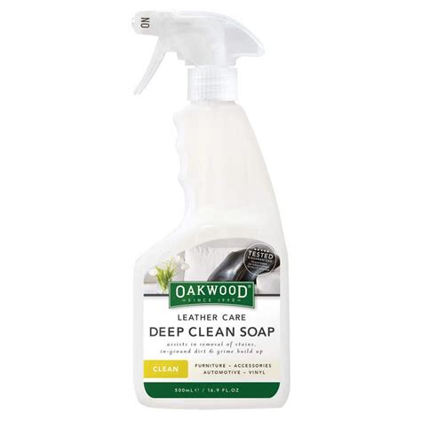 oakwood deep cleaner leather.